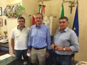 Il sindaco di Fiorenzuola Gandolfi con gli assessori Brauner e Minari: non solo logistica alla Barabasca sindaco-gandolfi-assessori-brauner-e-minari-alla-barabasca-non-solo-logistica