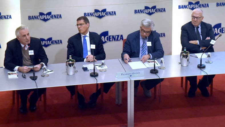 Da sinistra: Albonetti, Capezzone, Galba, Magnaschi
